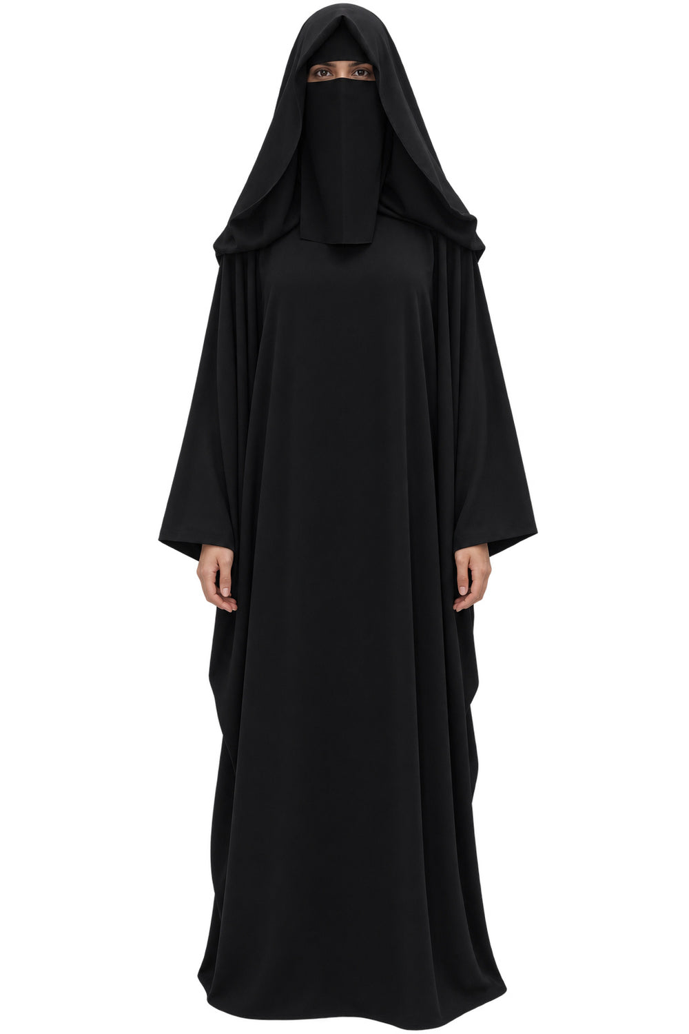 Women Hajj | Umrah Black Ehram Abaya