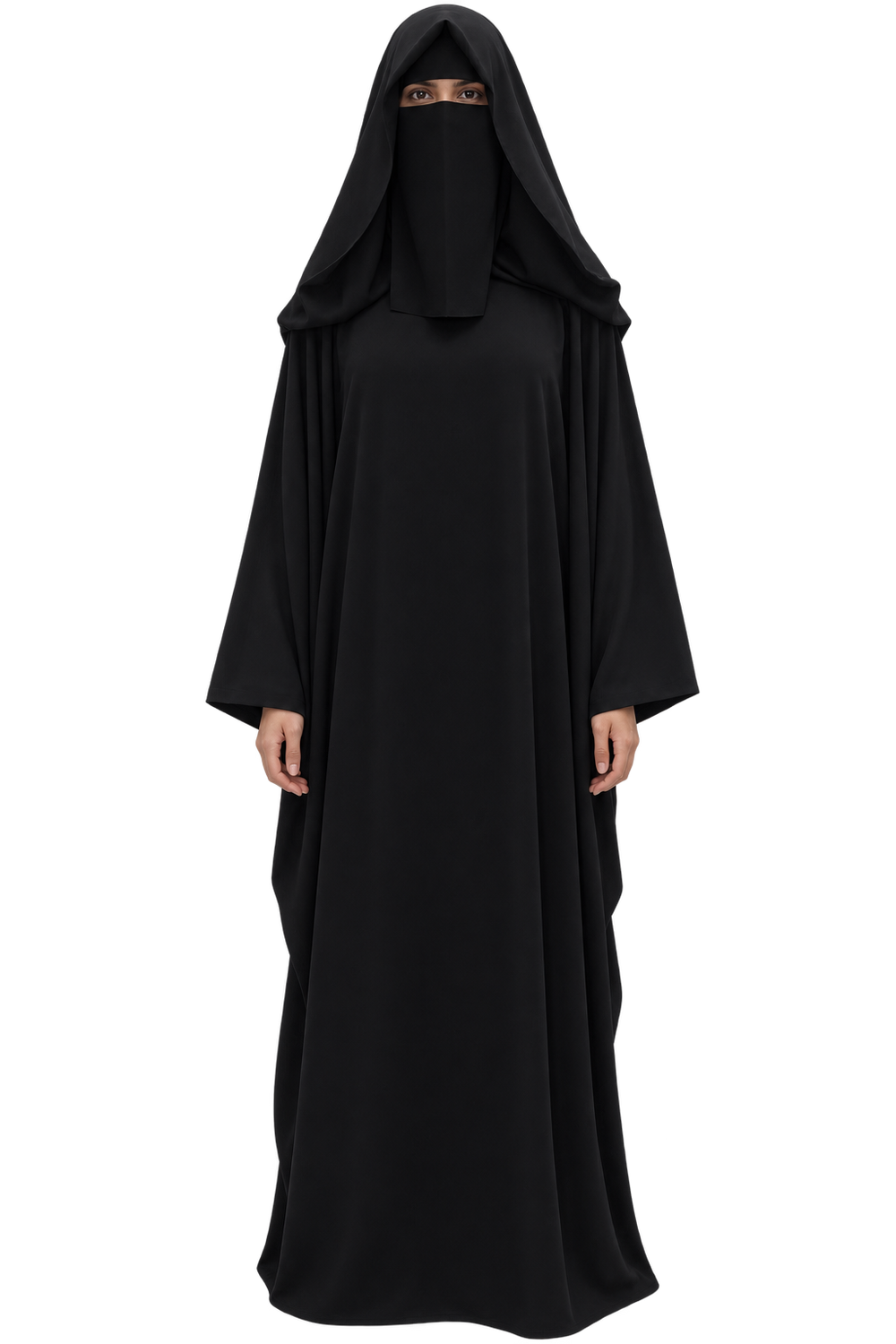 Women Hajj | Umrah Black Ehram Abaya