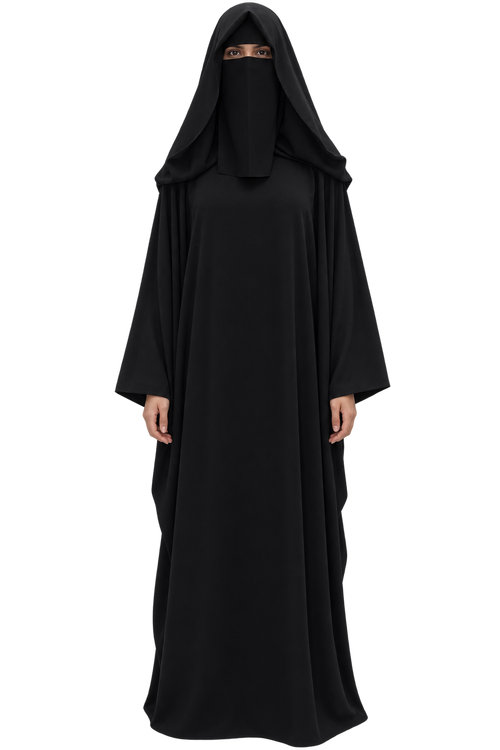 Women Hajj | Umrah Black Ehram Abaya