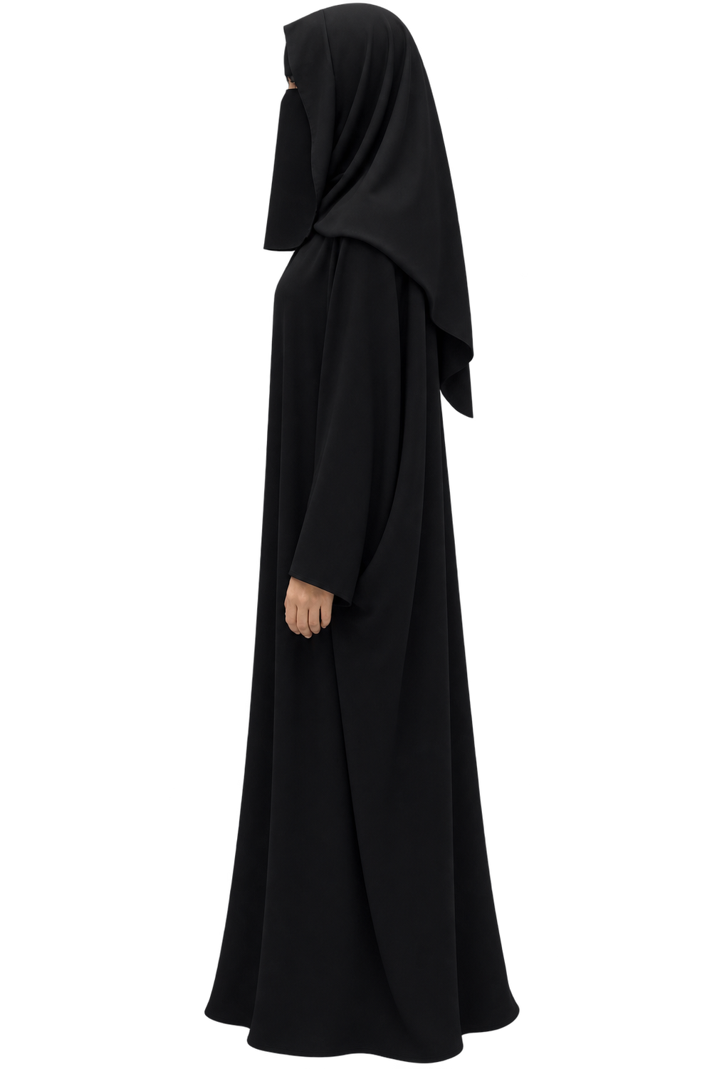 Women Hajj | Umrah Black Ehram Abaya