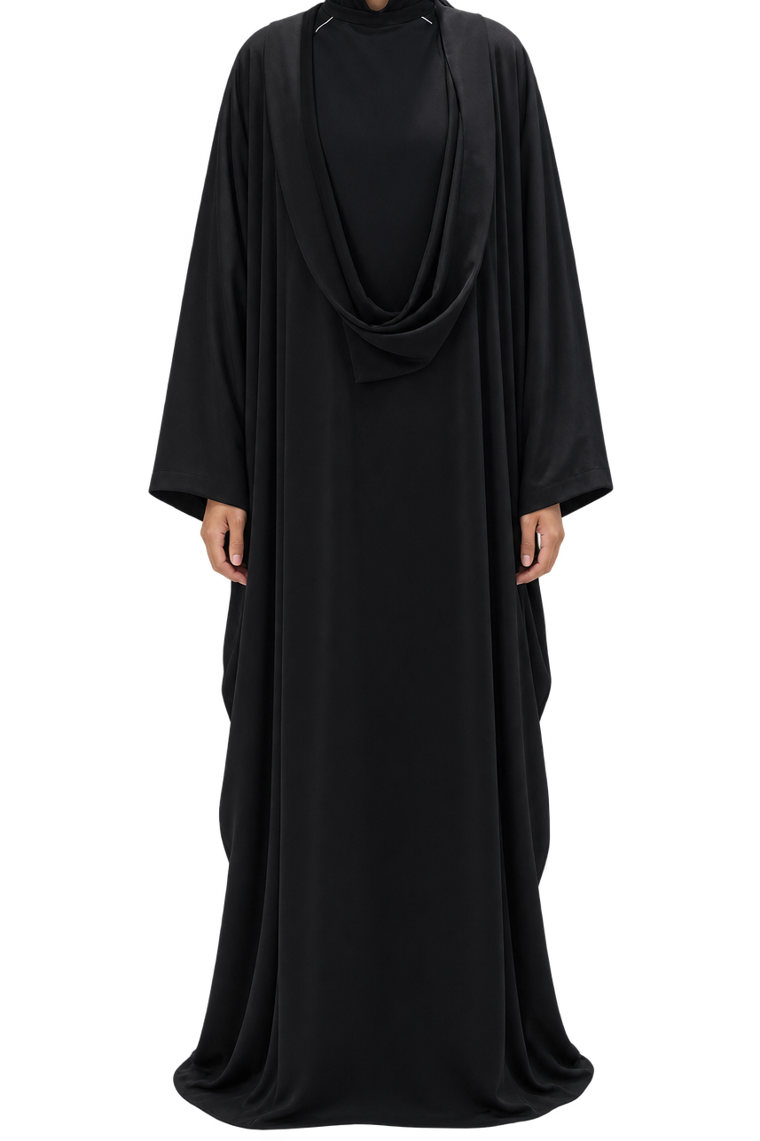 Women Hajj | Umrah Black Ehram Abaya