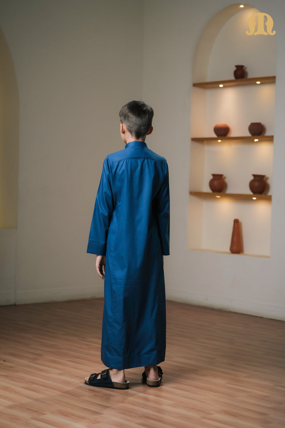 Kurvig Saudi 2.0 Blue Thobe Boys