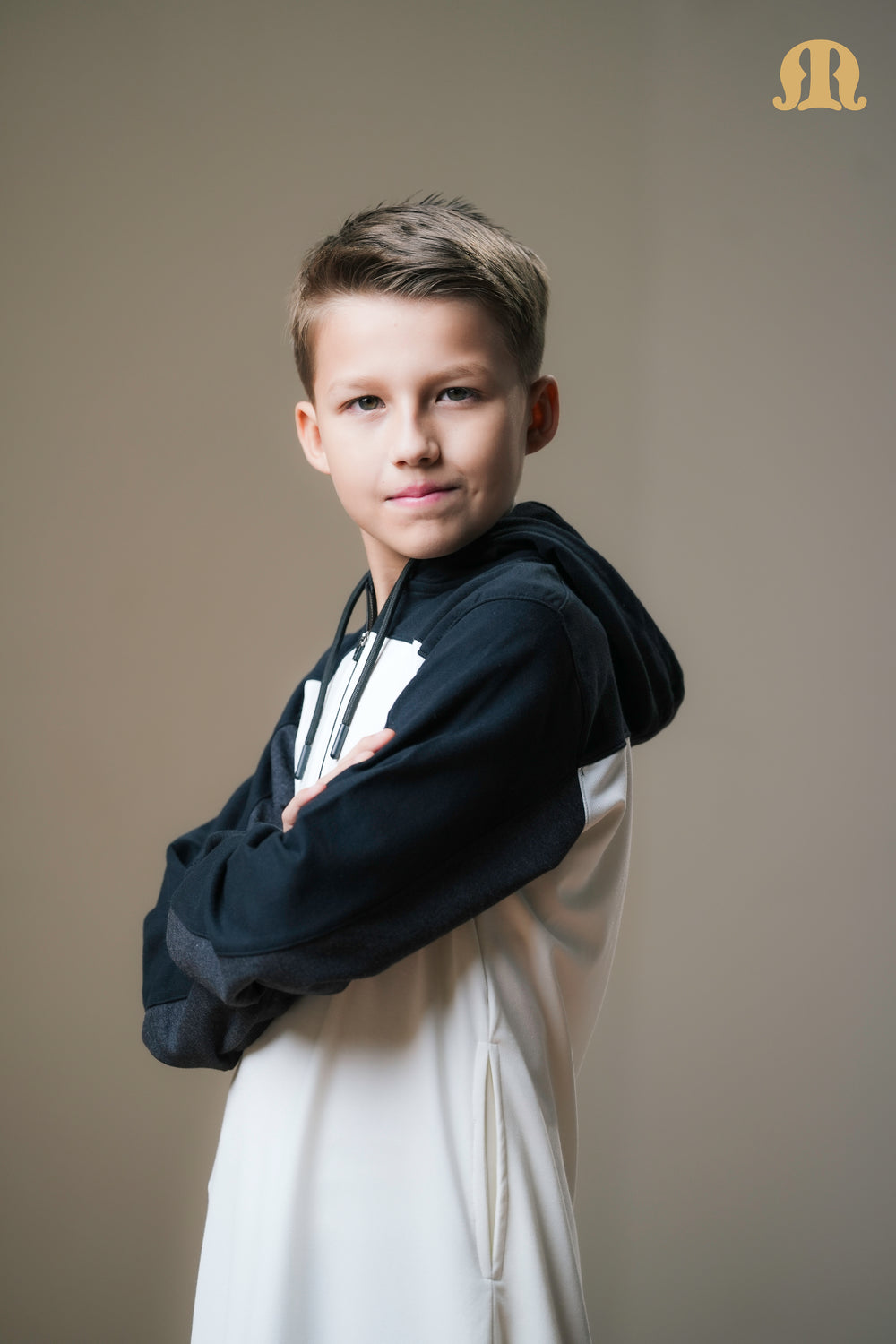 Gymnos Hoody Knitted Thobe Boys