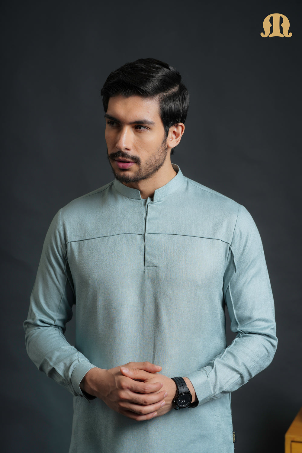 Sifir Blue Kurta Set Men