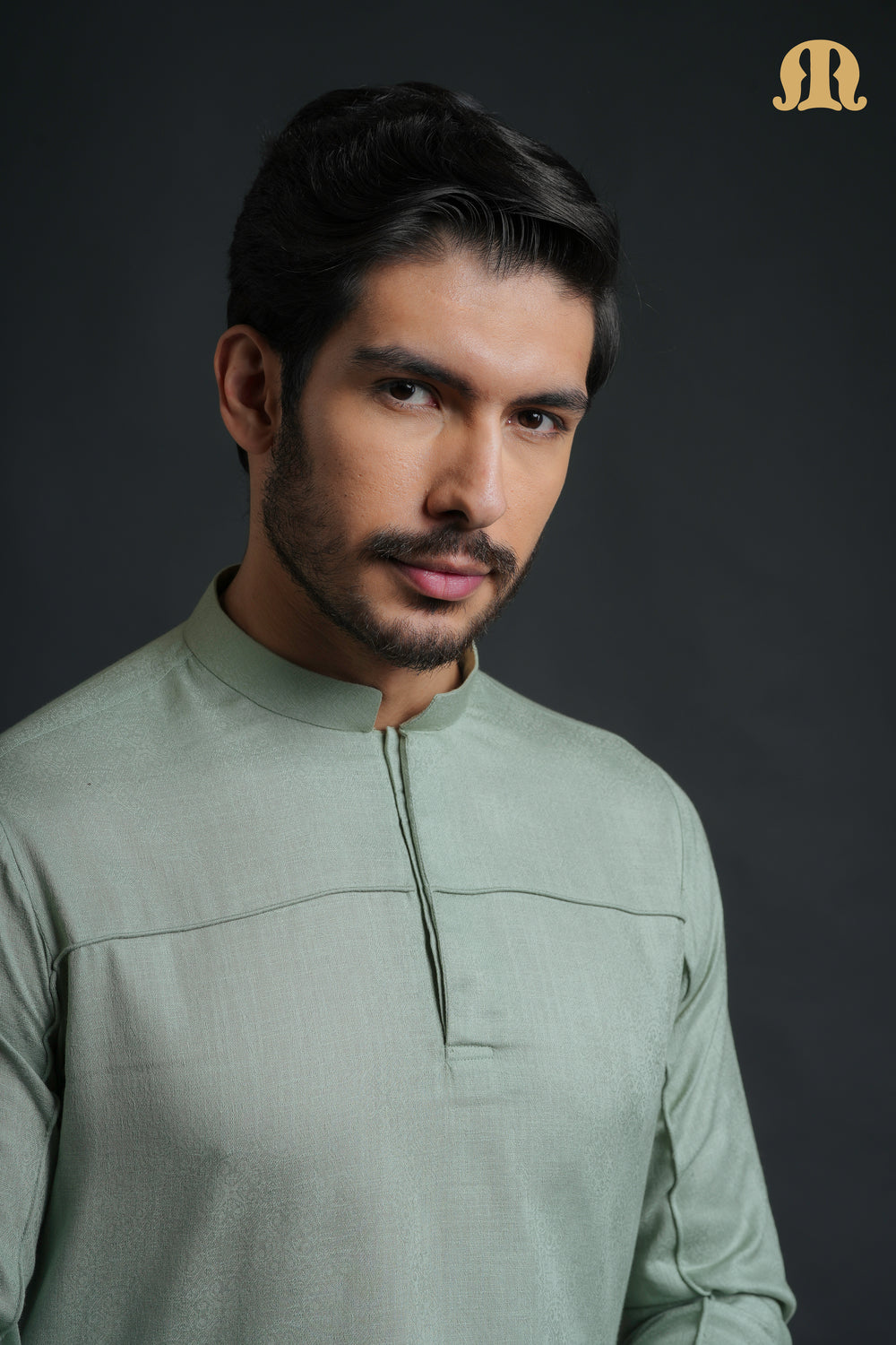Sifir Light Green Kurta Set Men