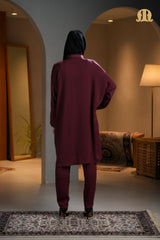 Tangier Cord Set Maroon