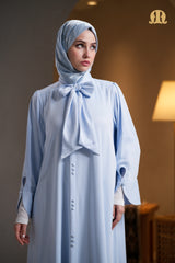 Casablanca Abaya Sky Blue