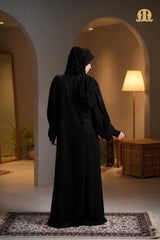 Buchra Abaya Black