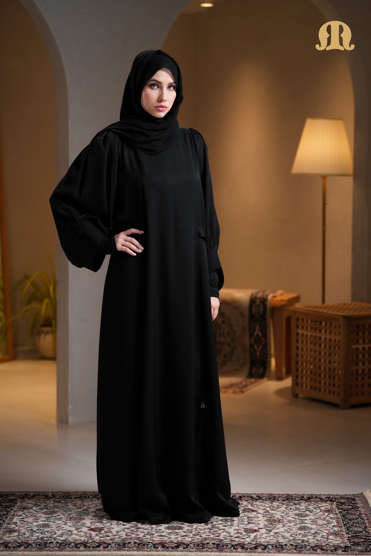 Buchra Abaya Black