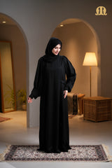 Buchra Abaya Black