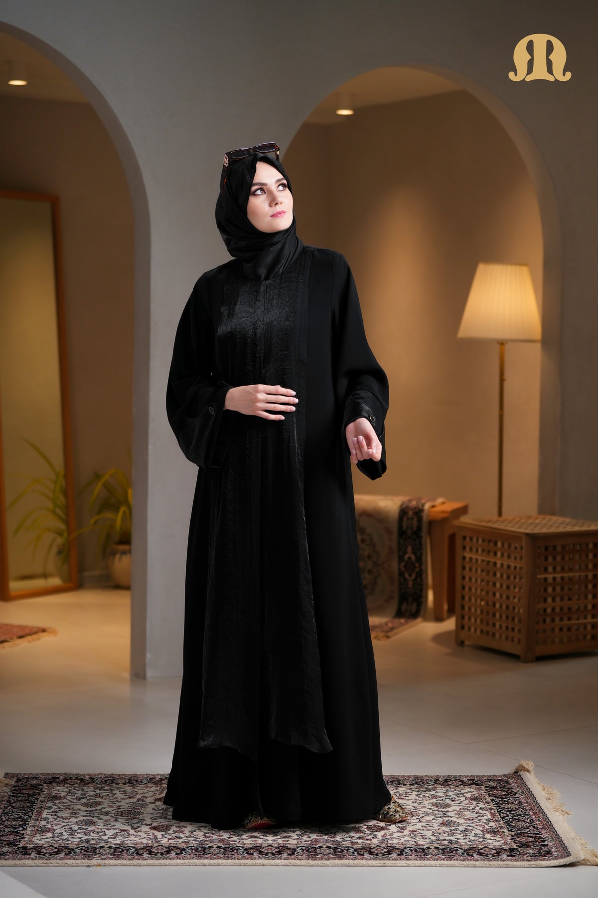 Toubkal Abaya Black