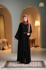 Benjelloun Abaya Black