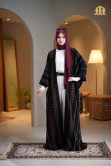 Rabat Jacket Kaftan Balck