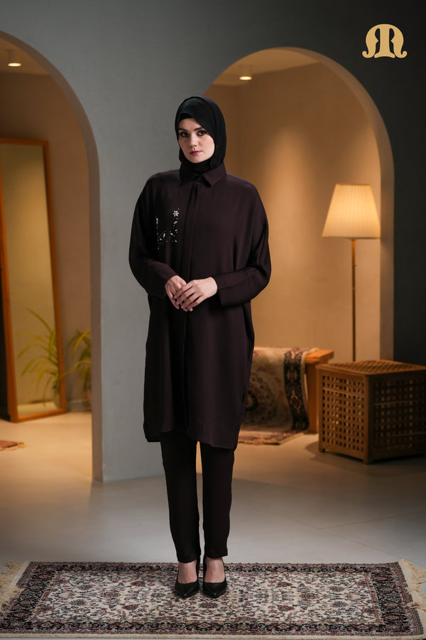 Tangier Co-ord Set Chocolate