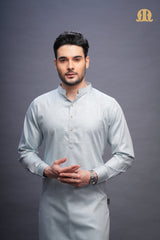 Yatay Kurta Blue Men