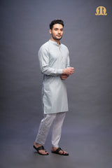 Yatay Kurta Blue Men