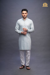 Yatay Kurta Blue Men