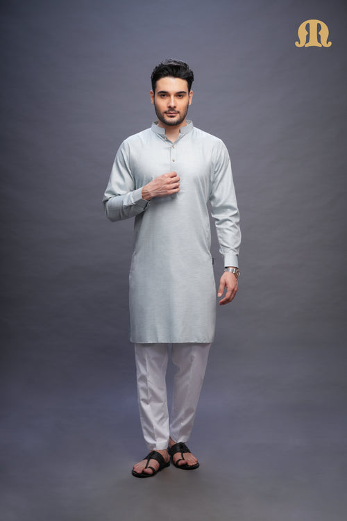Yatay Kurta Green Set Men