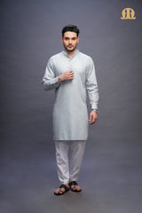 Yatay Kurta Blue Men