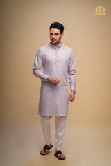 Yatay Kurta Pink Men