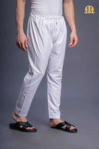 अलीगारी पजामा सफेद पुरुषों के लिए