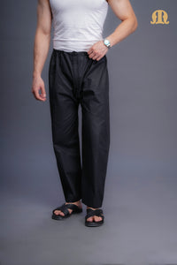 अलीगारी पजामा काला पुरुषों के लिए