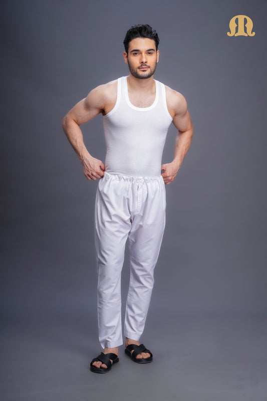 Aligari Pajama White Men