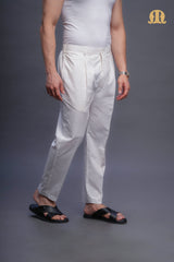 Kurta Pant Cream Men