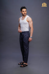 Kurta Pant Navy Blue Men