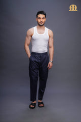 Kurta Pant Navy Blue Men