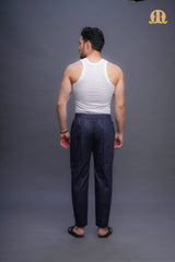 Kurta Pant Navy Blue Men