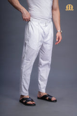 Kurta Pant White Men