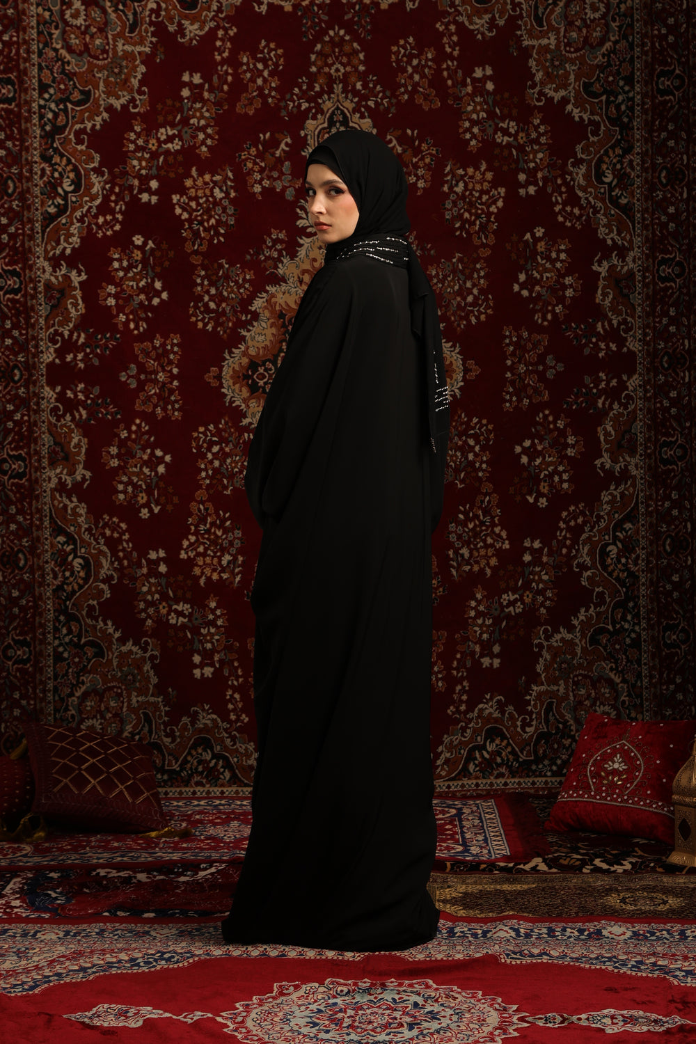 Embellished Statement Bodice Abaya