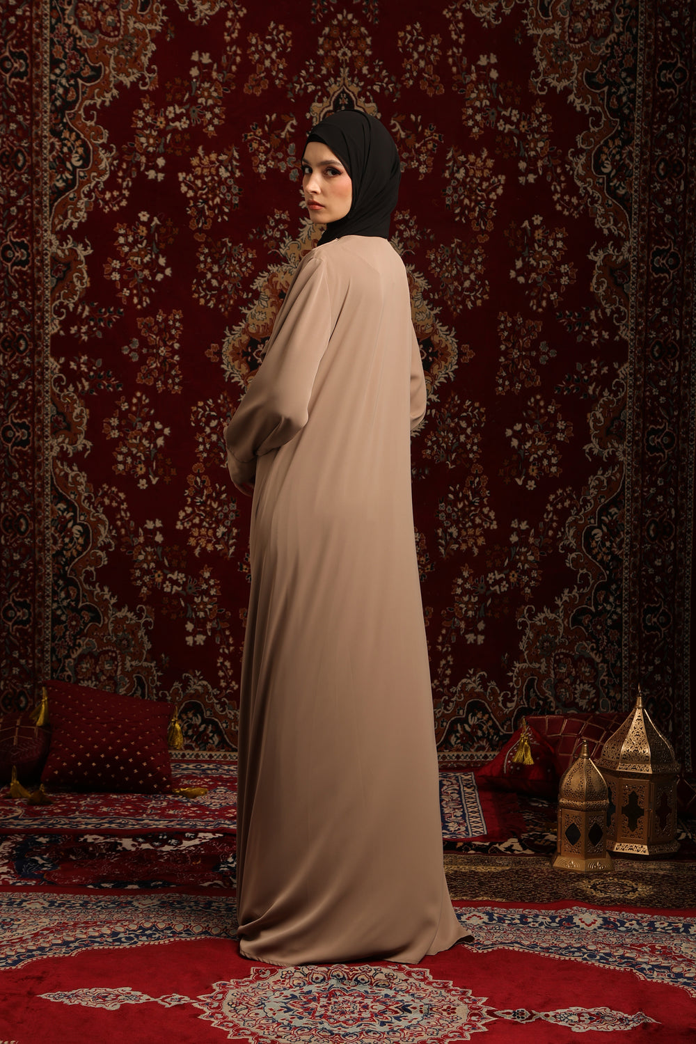 Sude Abaya Brown