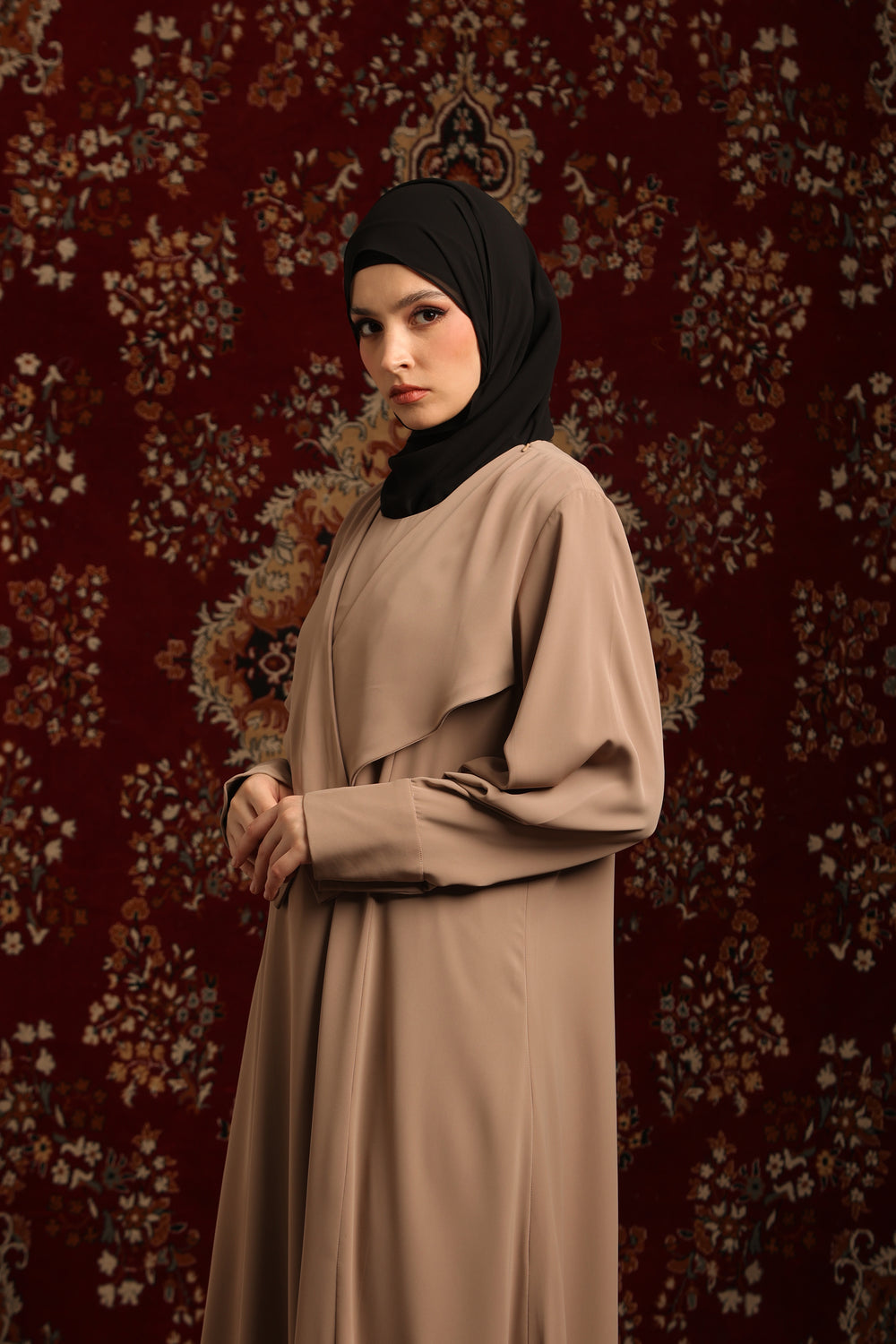 Sude Abaya Brown