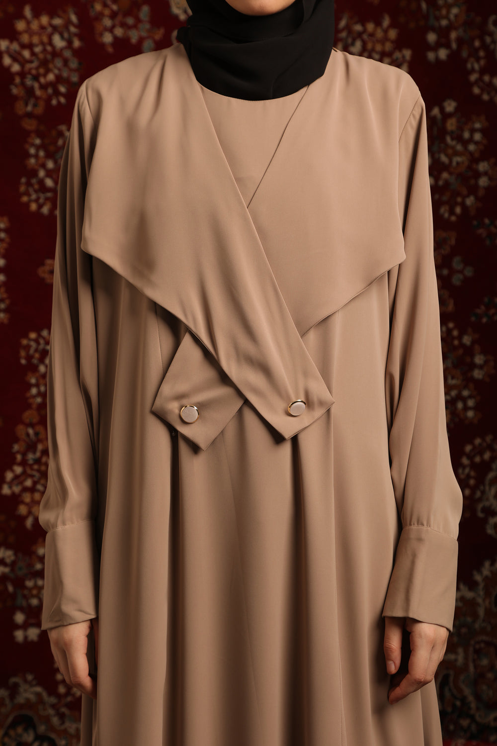 Sude Abaya Brown
