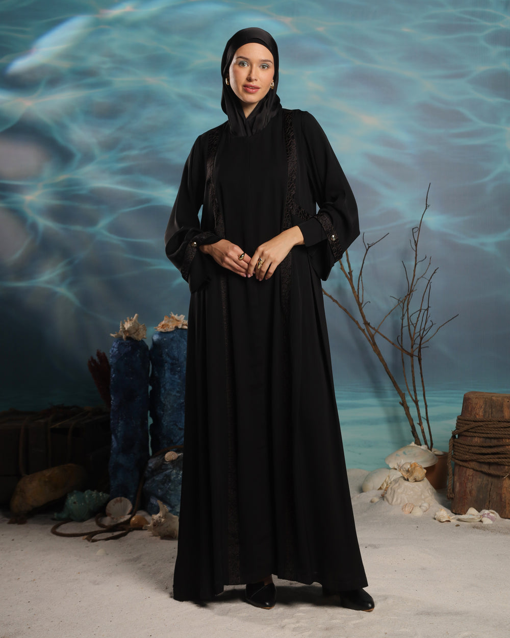 Zumrut Abaya | Black