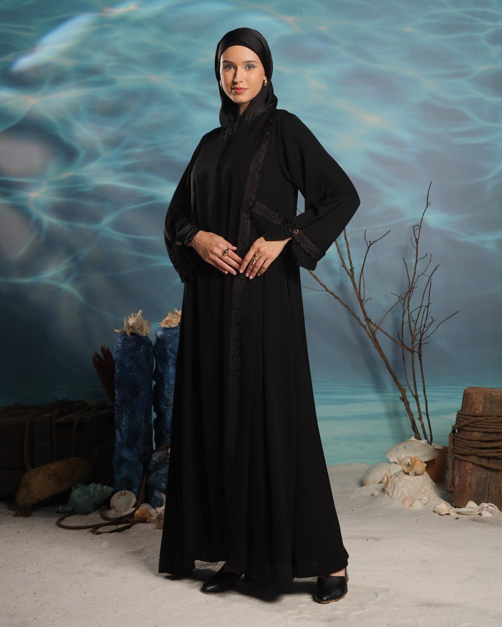Zumrut Abaya | Black