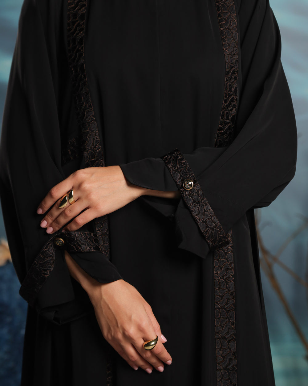 Zumrut Abaya | Black