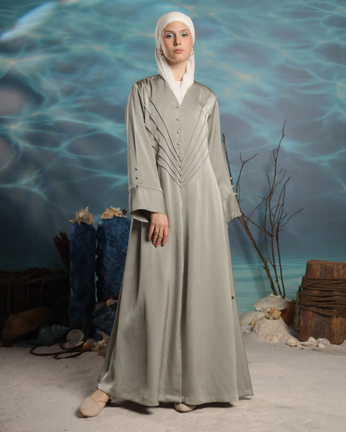 Calma Abaya | Pastel Green
