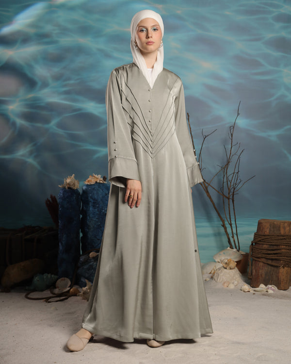 Calma Abaya | Pastel Green
