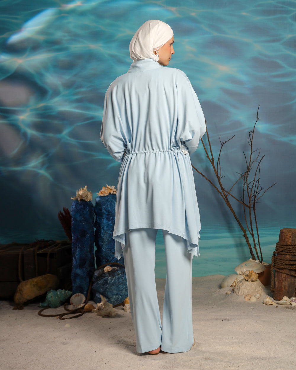 Nami Co-Ord Set | Baby Blue