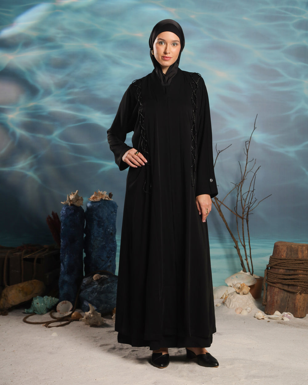 Deniz Abaya | Black