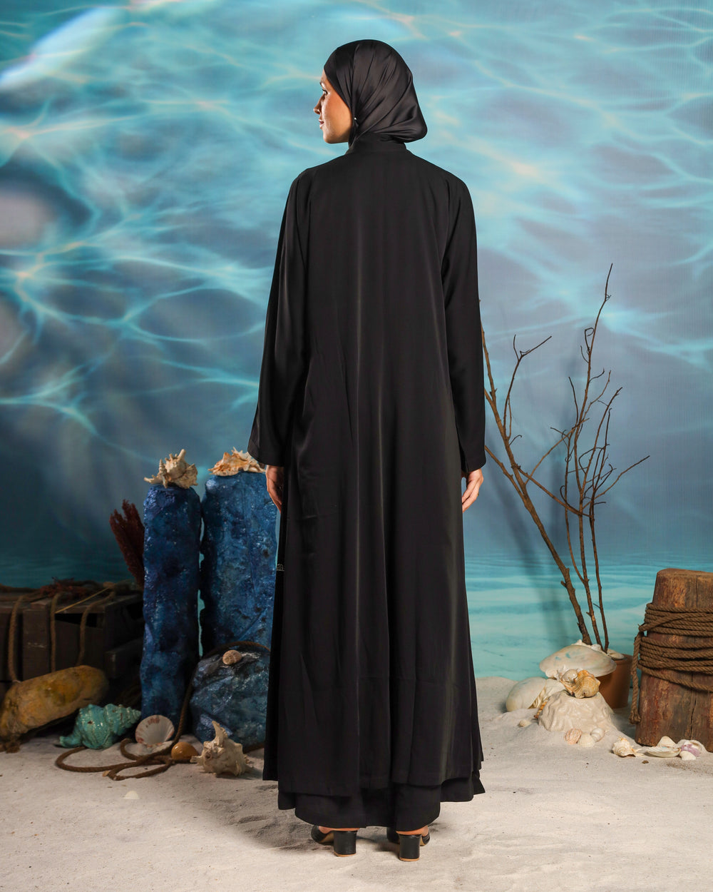 Deniz Abaya | Black
