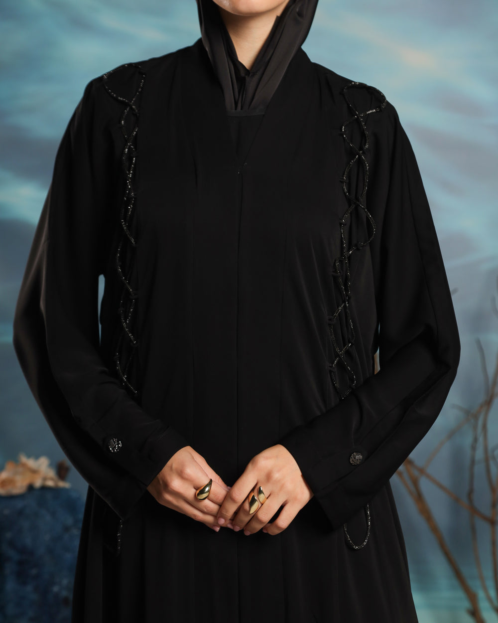 Deniz Abaya | Black