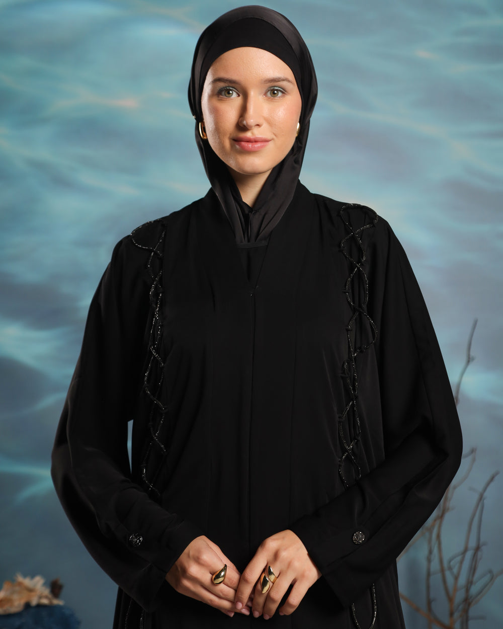 Deniz Abaya | Black