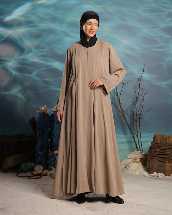 Nehir Abaya | Light Taupe