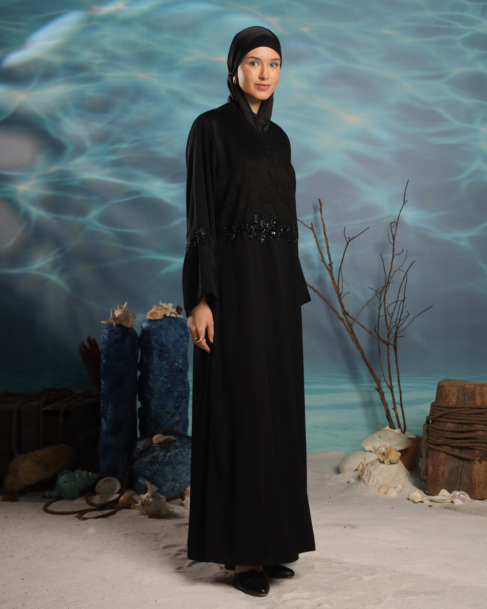 Zumrudi Abaya | Black