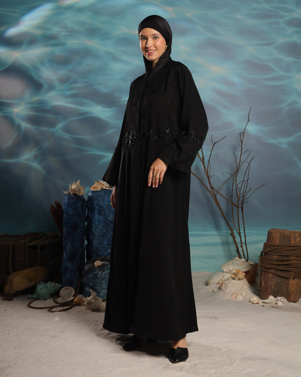 Zumrudi Abaya | Black