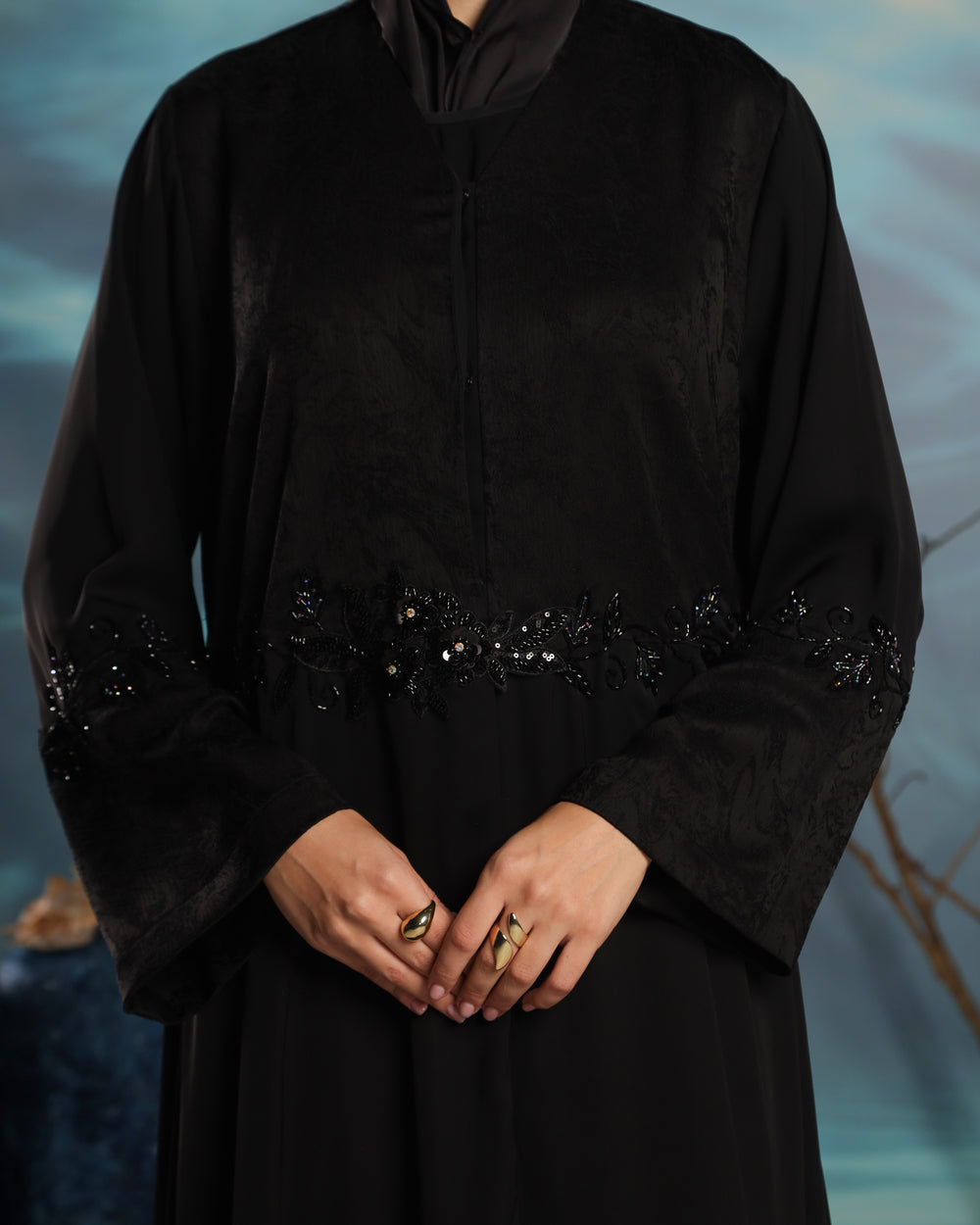 Zumrudi Abaya | Black